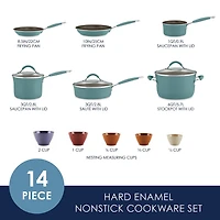 Rachael Ray Cucina 14-pc. Non-Stick Cookware Set