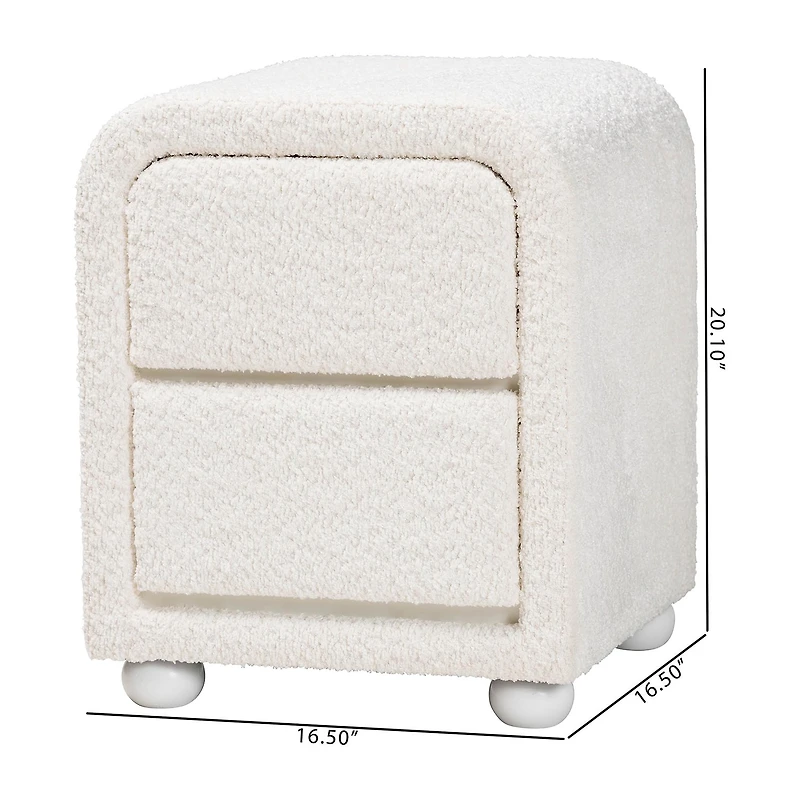 Bonilla 2-Drawer Nightstand