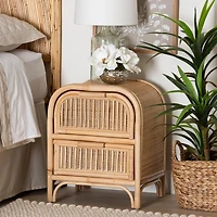 Adrika 2-Drawer Nightstand
