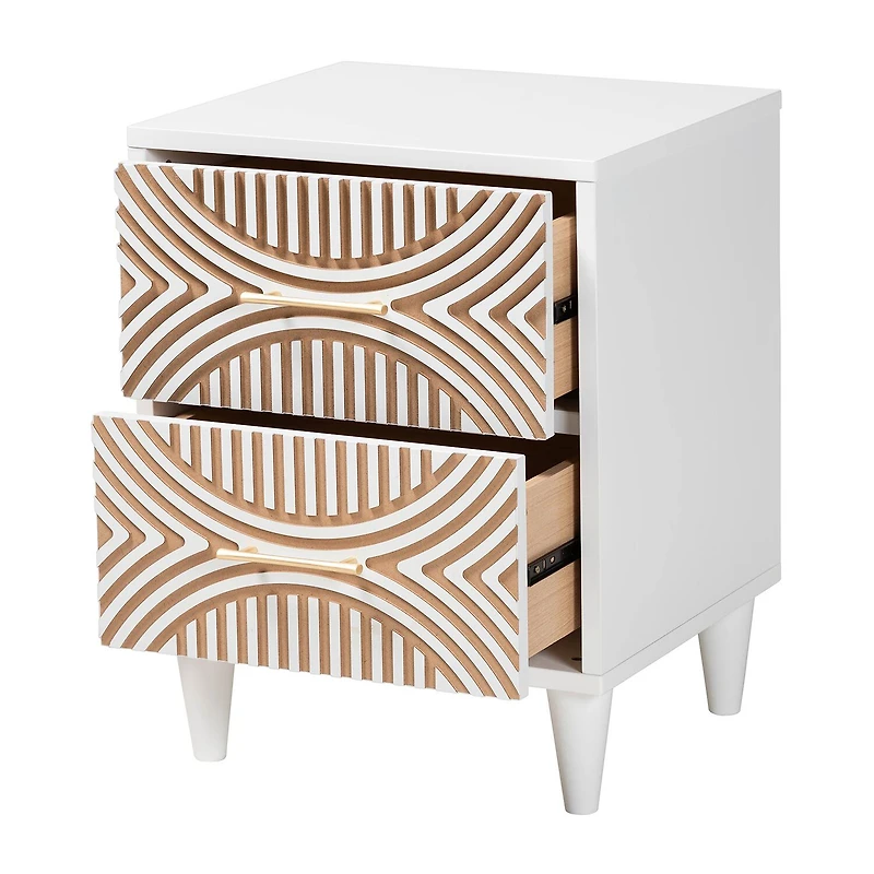 Louetta 2-Drawer Nightstand