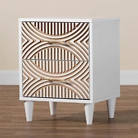 Louetta 2-Drawer Nightstand