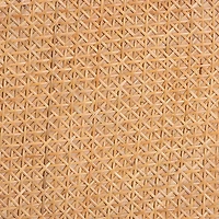 Eldon Rattan Coffee Table