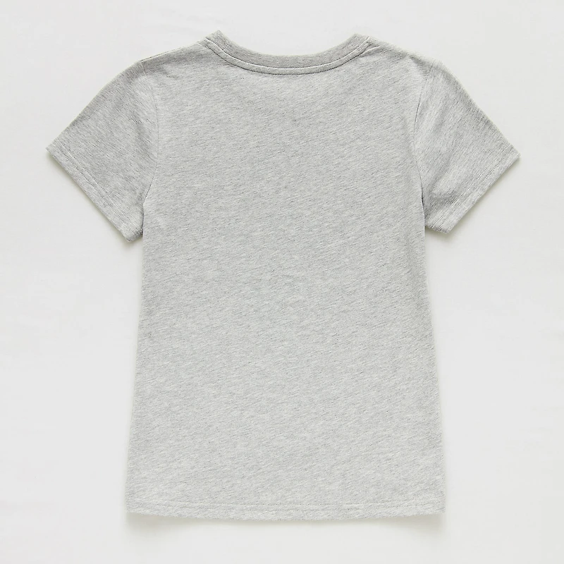 Xersion Little & Big Kid Girls Crew Neck Short Sleeve Regular Fit Graphic T-Shirt