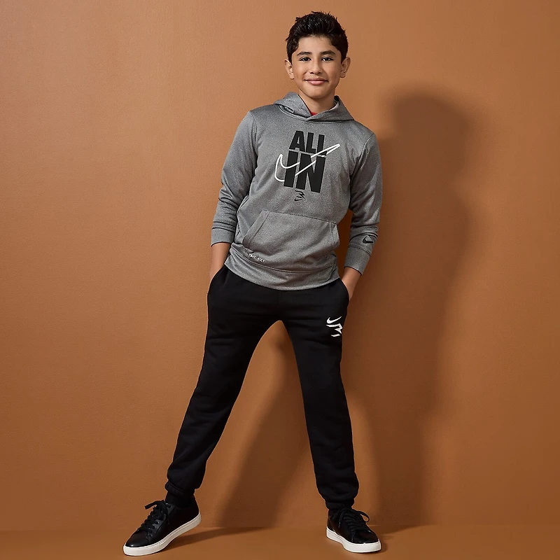 Nike 3BRAND by Russell Wilson Big Kid Boys Cinched Regular Fit Fleece Jogger Pant