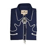 Western Express Silver Concho Tie