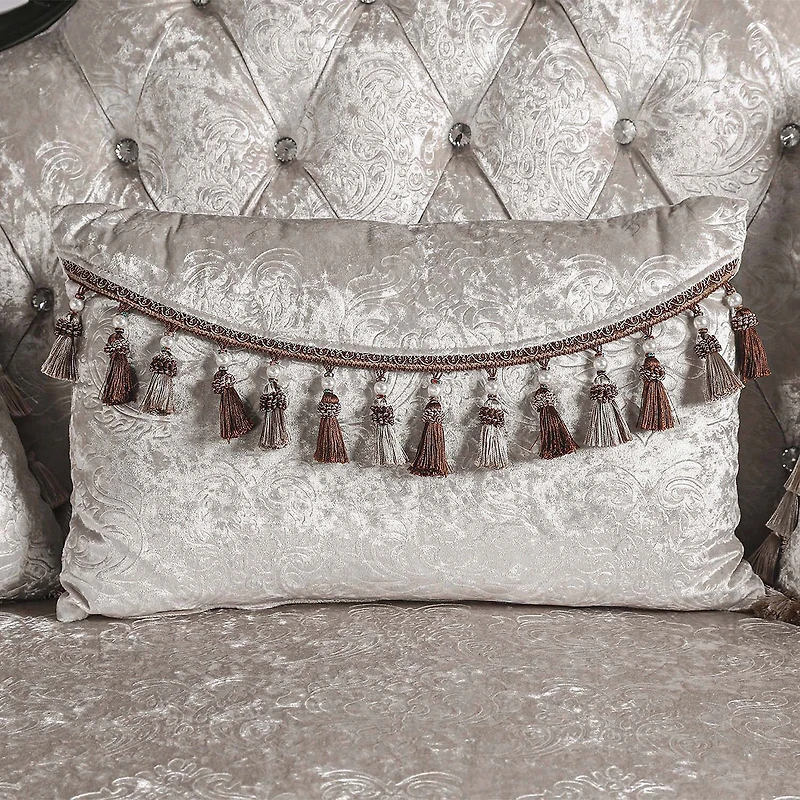 Furniture of America™ Raya Tufted Upholstered Armchair