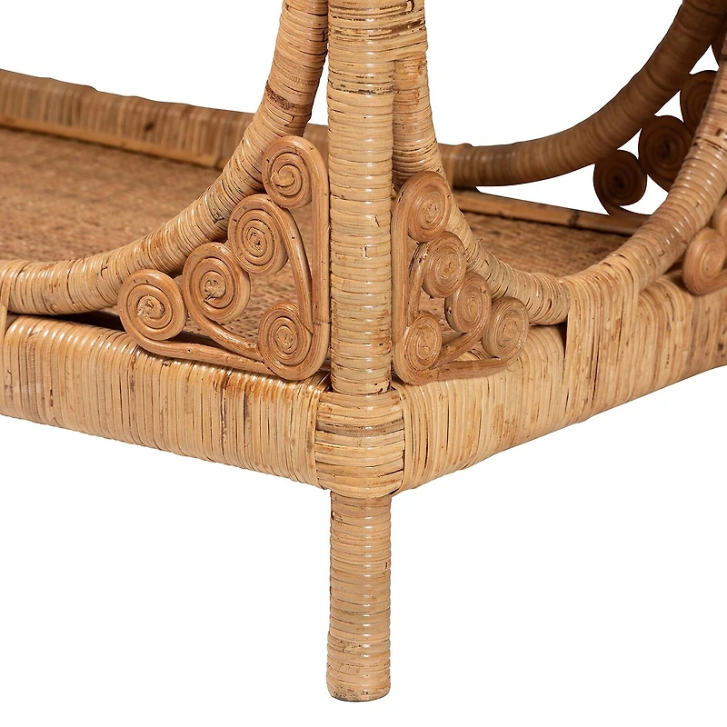 Ramona Rattan Console Table