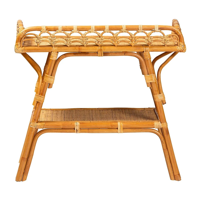 Nayana Rattan Console Table