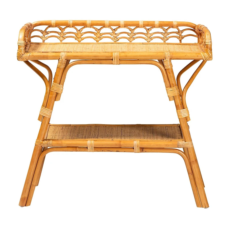 Nayana Rattan Console Table