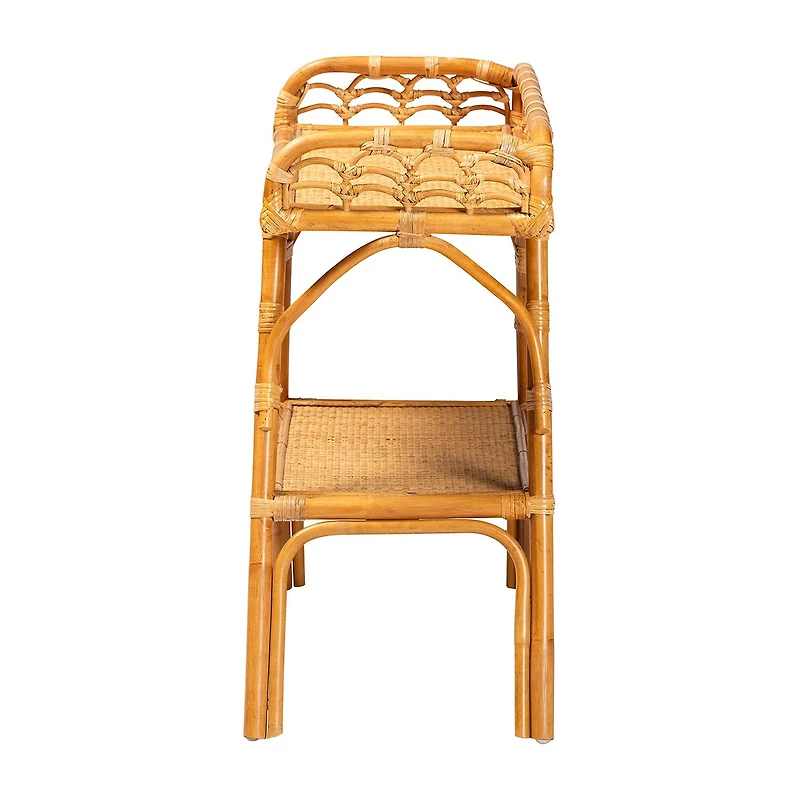 Nayana Rattan Console Table