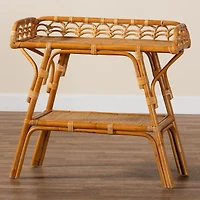 Nayana Rattan Console Table