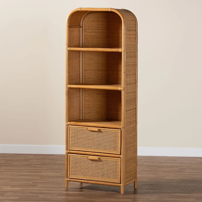 Curacao 3-Shelf Bookcase