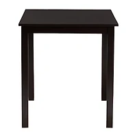 Eveline Rectangular Wood-Top Dining Table