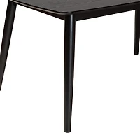 Flora Rectangular Wood-Top Dining Table