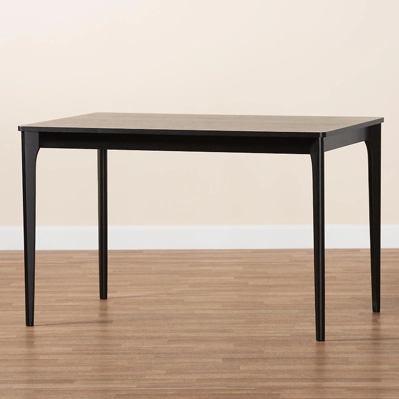 Sherwin Rectangular Wood-Top Dining Table