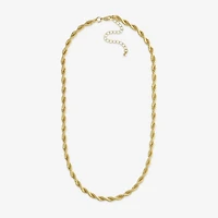 Mixit Womens Hypoallergenic 18 Inch Rope Chain Necklace
