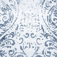 Nicole Miller Patio Sofia Juniper Damask Loomed Rectangular Outdoor Area Rug