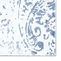 Nicole Miller Patio Sofia Juniper Damask Loomed Rectangular Outdoor Area Rug