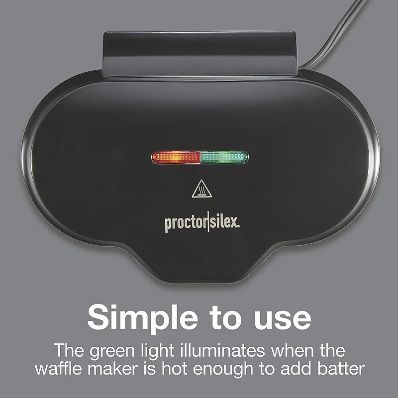 Proctor Silex Double Petite Waffle Maker