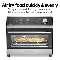 Hamilton Beach Digital Air Fryer 6 Slice Toaster Oven