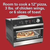 Hamilton Beach Digital Air Fryer 6 Slice Toaster Oven