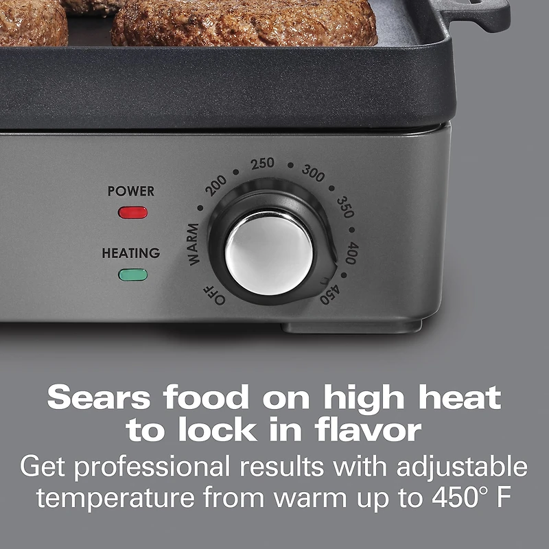 Hamilton Beach Cast Iron Electric Griddle