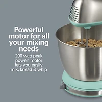 Hamilton Beach Classic Hand Stand Mixer with 4 Qt Stainless Steel Bowl