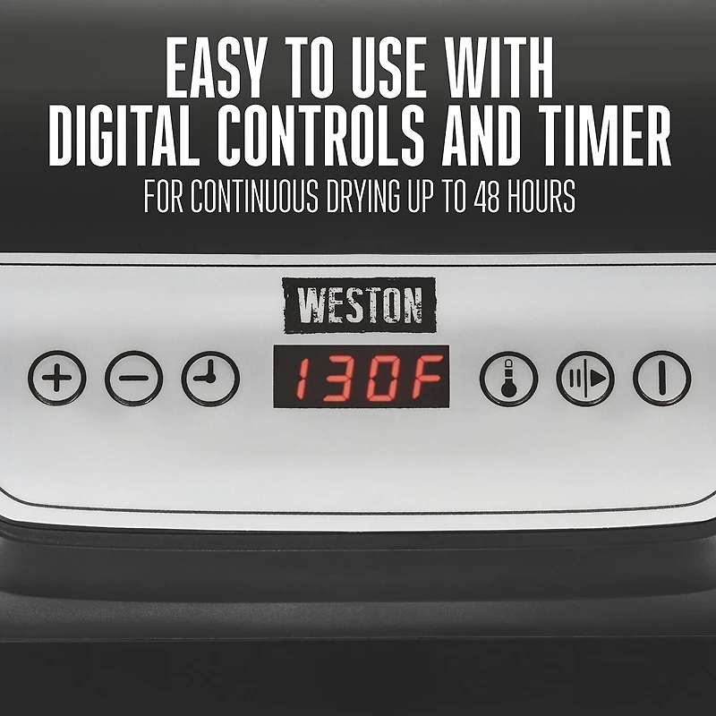 Weston 10 Tray Digital Food Dehydrator