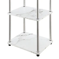 Convenience Concepts Designs2go No Tools 4-Shelf Standard Bookshelf