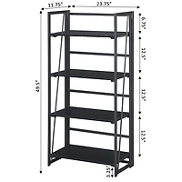 Convenience Concepts Xtra 4-Shelf Standard Bookshelf