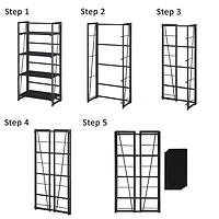 Convenience Concepts Xtra 4-Shelf Standard Bookshelf