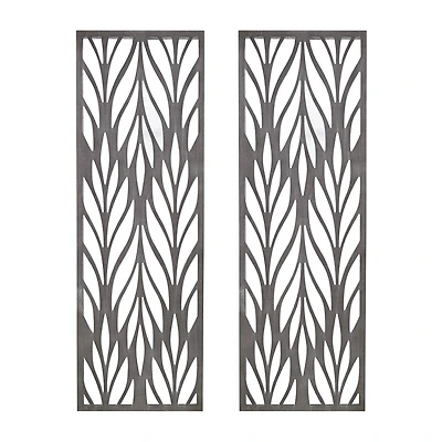 Madison Park Florian Carved Panel Décor 2-pc. Wall Art Set