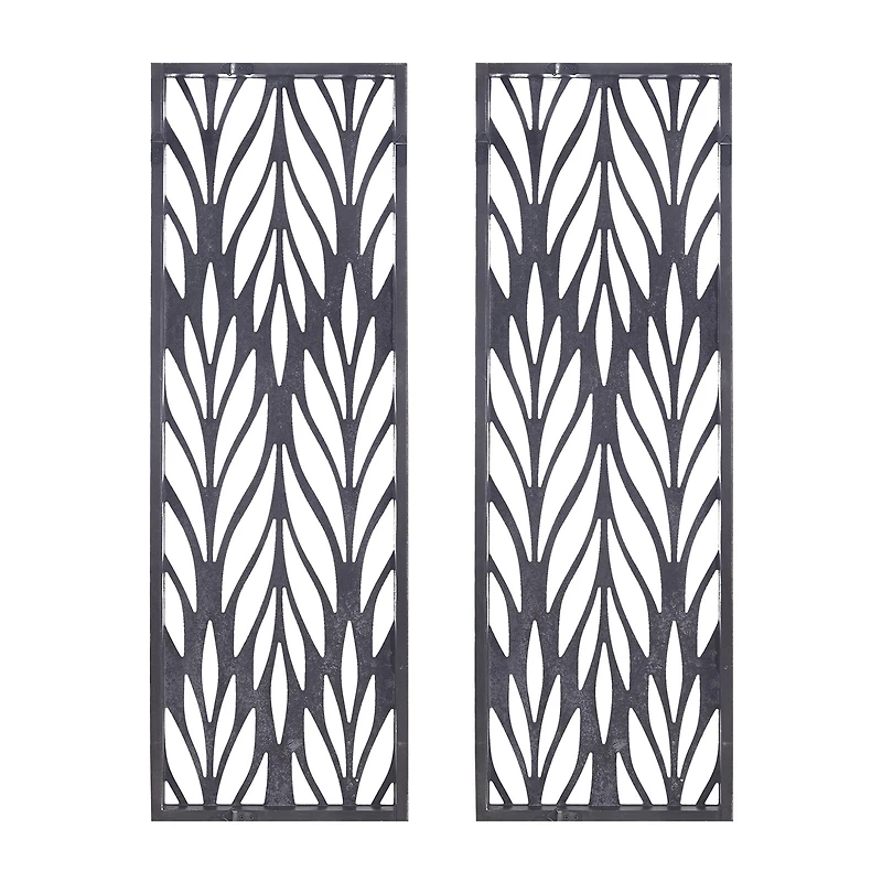 Madison Park Florian Carved Panel Décor 2-pc. Wall Art Set