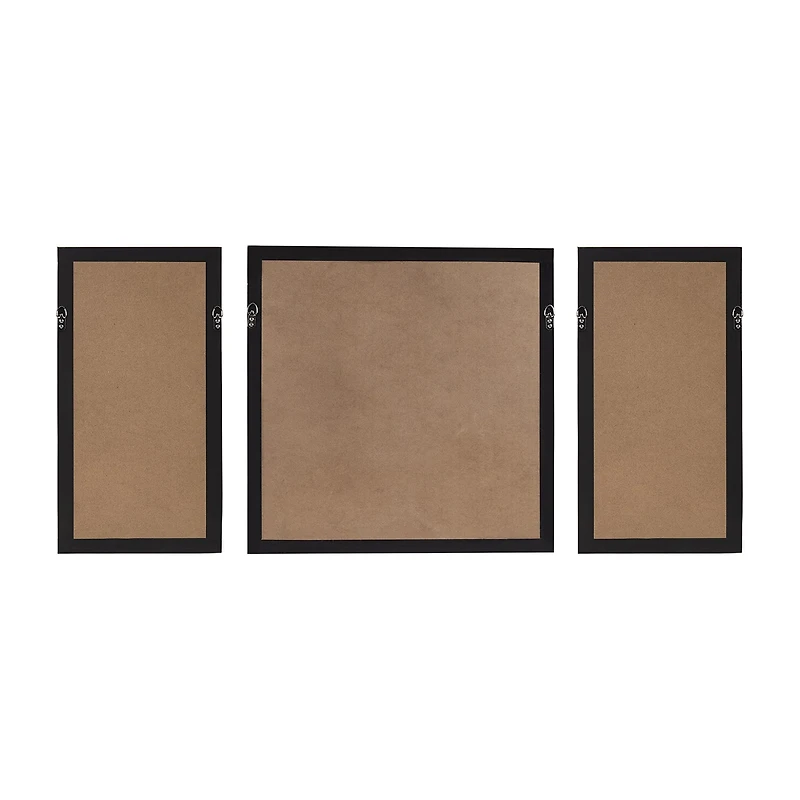 Madison Park Sabal Palm Rice Paper Shadow Box 3-pc. Wall Art Set