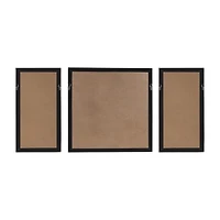 Madison Park Sabal Palm Rice Paper Shadow Box 3-pc. Wall Art Set