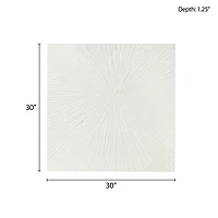 Madison Park Signature Sunburst 100% Hand Painted Décor Canvas Art