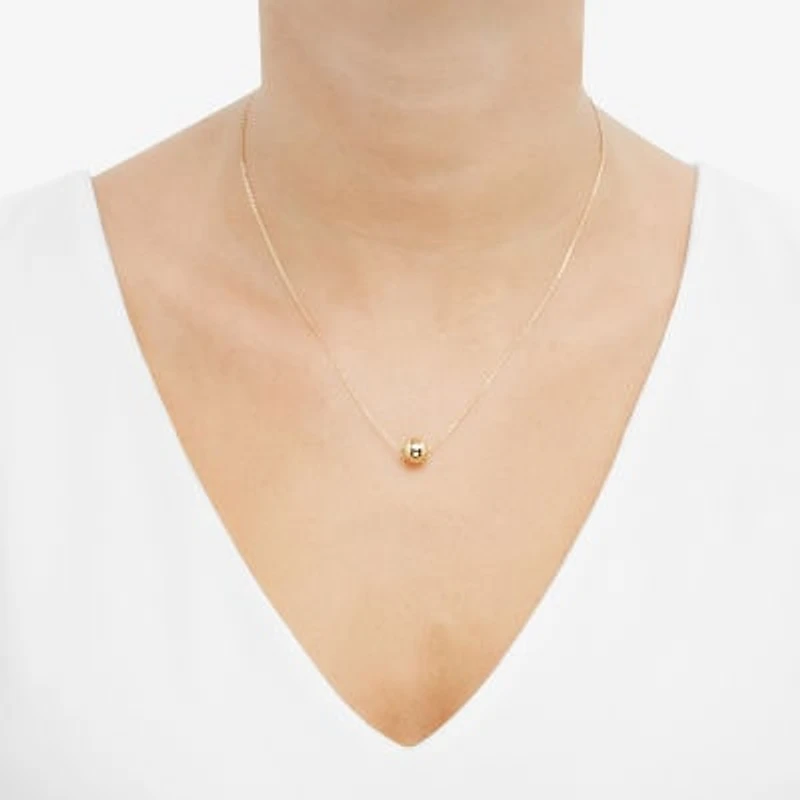 Womens 10K Gold Round 2-pc. Jewelry Set