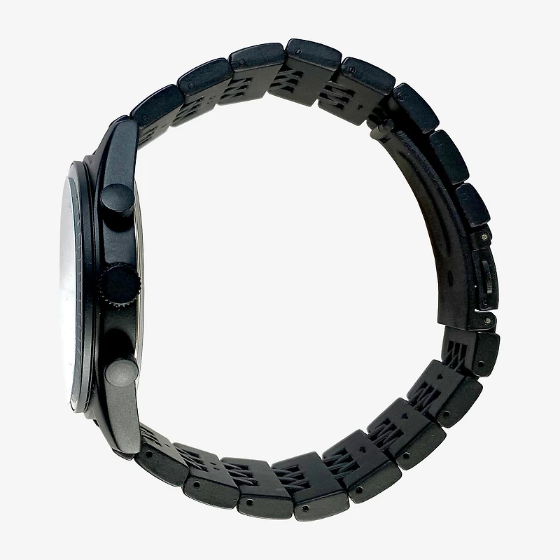 Geneva Mens Black Bracelet Watch Mac8146jc