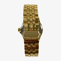 Geneva Mens Gold Tone Bracelet Watch Mac8148jc