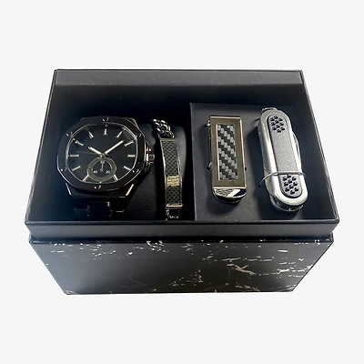 Mens Black Bracelet Watch Mac7124jc