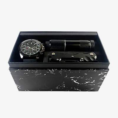 Mens Black Strap Watch Mac7126jc