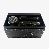 Mens Black Strap Watch Mac7126jc