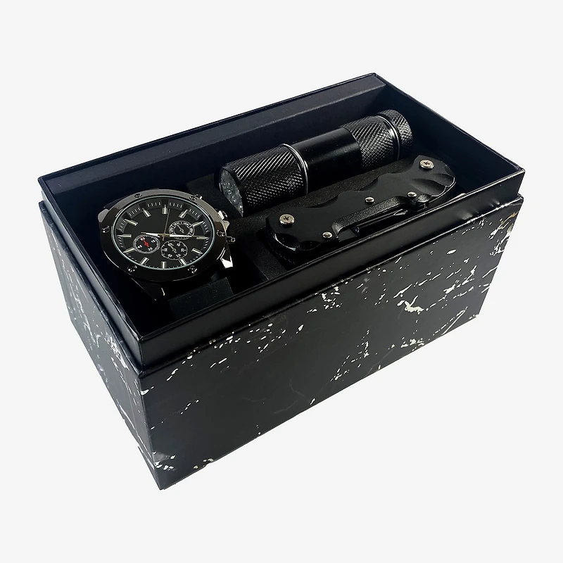 Mens Black Strap Watch Mac7126jc