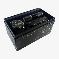 Mens Black Strap Watch Mac7126jc