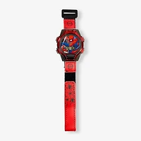 Spiderman Unisex Automatic Red Strap Watch Spd4965jc