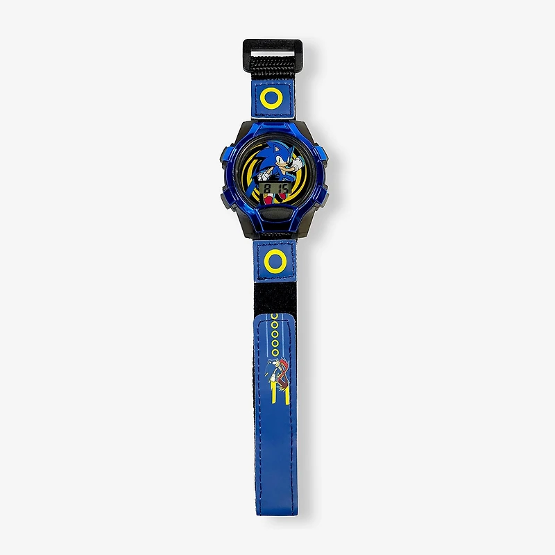 Sonic the Hedgehog Unisex Automatic Blue Strap Watch Snc4308mjc