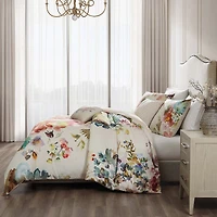 Bebejan Antique Flowers 5-pc. Midweight REVERSIBLE Comforter Set