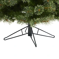 Nearly Natural Cashmere Slim Faux 6 1/2 Foot Pine Christmas Tree