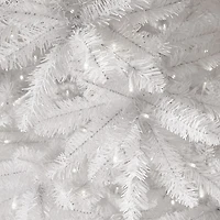 Nearly Natural Slim Faux 12 Foot Pre-Lit Fir Christmas Tree