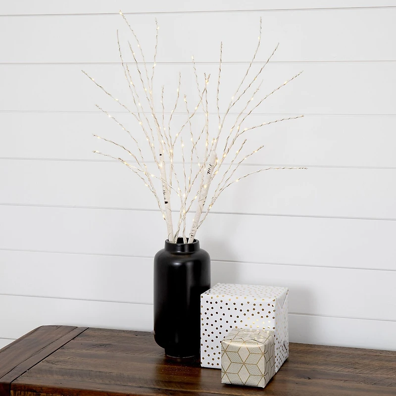 Nearly Natural 2.5' Faux Birch 2-pc. Decorative Branch